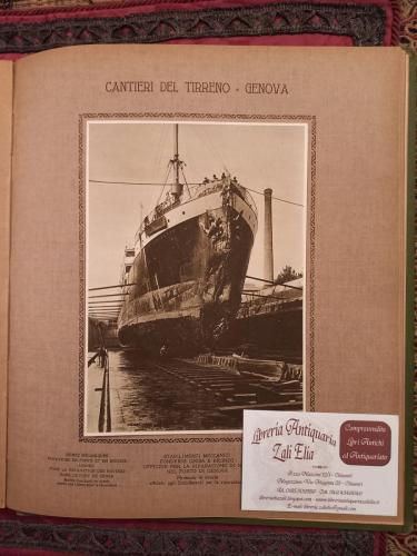 Altre veduta dell' album fotografici di cantieri navali, imbarcazioni ecc.